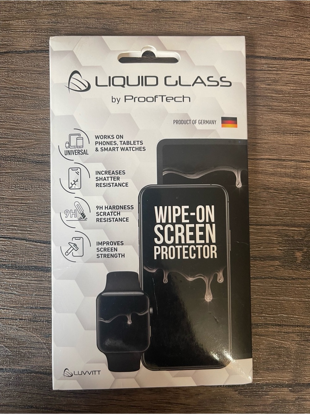 Wipe-On Screen Protector - Black